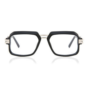 Cazal 6004 eyeglasses 002 Mat Black Silver 56mm Unisex